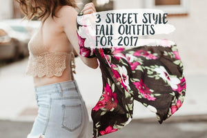 3 Street Style Fall Outfits for 2017