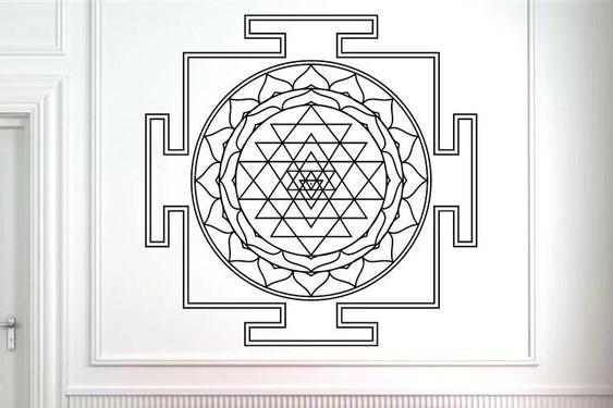 Sri Yantra Symbol Jewelry