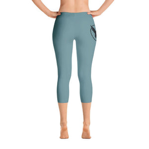 All Day Comfort Capri Leggings Pacific Supply II Slate XS / Gray Women - Apparel - Activewear - Leggings