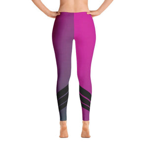 All Day Comfort Venture Pro Stripe Leggings XS / Pink Women - Apparel - Activewear - Leggings