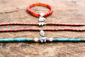 Blue Adjustable Elephant Bracelet - Trust & Confidence Women - Jewelry - Bracelets