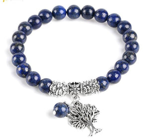 Blue Lapis Lazuli Mala Bracelet