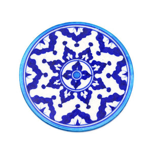 Blue Pottery Trivet - Indigo