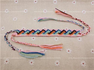 Colorful Bohemian Wrap Friendship Bracelets
