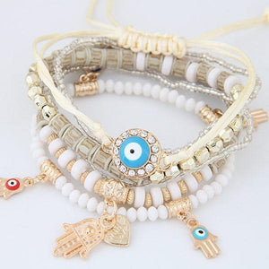 Colorful Beads Charm Bracelets