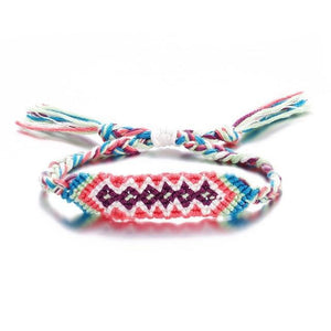Colorful Braided Tassel Friendship Bracelets