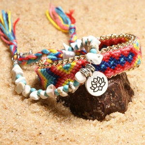 Colorful Tribal Beach Anklets/Bracelets