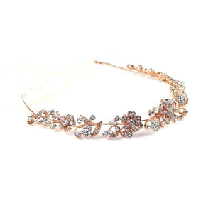 Crystal Vines Headpiece Rose gold Women - Accessories - Hair Accessories