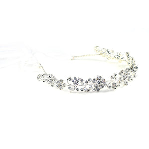 Crystal Vines Headpiece Silver Women - Accessories - Hair Accessories