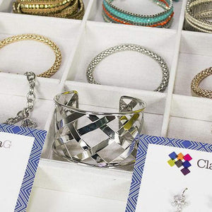 Cuffed Bracelet Silver Women - Jewelry - Cuffs