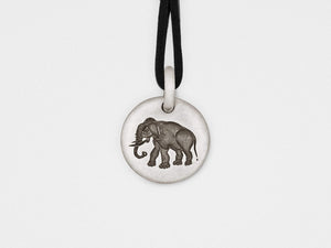 Elephant Charm Pendant in Sterling Silver Women - Jewelry - Necklaces