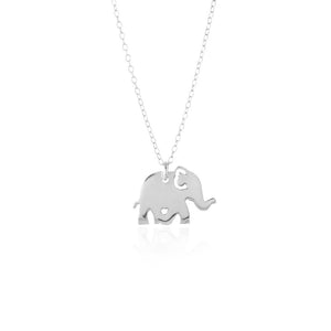 Elephant Necklace - Solid Sterling Silver Jewelry Women - Jewelry - Necklaces