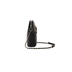 Feather Black Shoulder Bag Women - Bags - Shoulder Bags