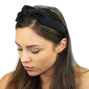 Floral Silk Top Knot Headband Women - Accessories - Hair Accessories