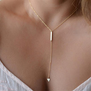 Gold Boho Moon Layered Necklace