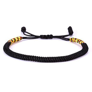 Handmade Knots Rope Buddha Lucky Charm Tibetan Bracelet
