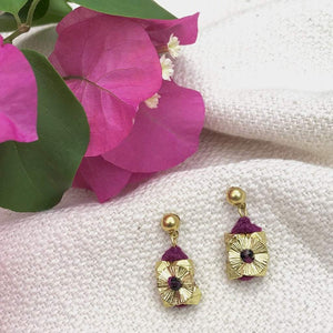 Keya Flower Earrings Mint Women - Jewelry - Earrings
