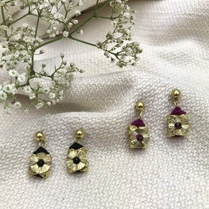 Keya Flower Earrings Women - Jewelry - Earrings