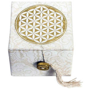 Meditation Bowl Box: 3'' Flower Of Life (GC) Meditation
