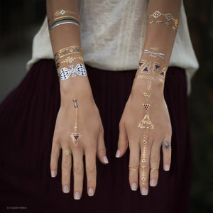 Native Aztec Bracelets Set Women - Jewelry - Bracelets