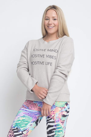 “Positive Mind” Sweater Women - Apparel - Sweaters - Pull Over