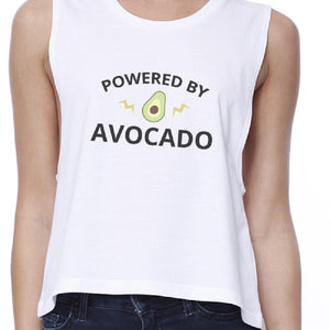 Powered By Avocado Crop Top Women - Apparel - Shirts - Sleeveless