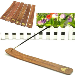 Premium Carved Wooden Traditional Incense Holder