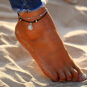 Sand & Sun Beaded Boho Anklet