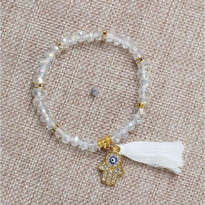Tassel Beads Bracelet in 8 Colors