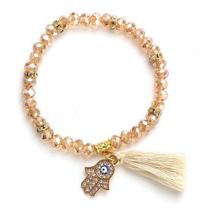 Tassel Beads Bracelet in 8 Colors