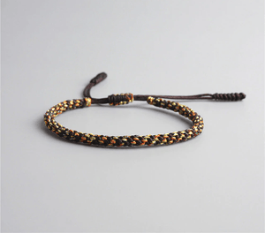 Rope Braided Tibetan Buddhist Bracelets