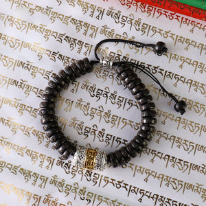 Tibetan Buddhist Vajra Charm Prayer Bell  Bracelet