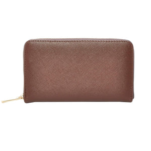 Women's Katie Chocolate Vegan Leather Wallet Women - Accessories - Wallets & Small Goods