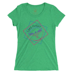 Women's Take Flight Triblend Green Triblend / S Women - Apparel - Shirts - T-Shirts
